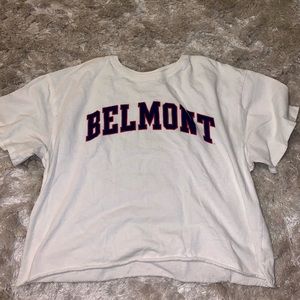Belmont University Crop T-shirt